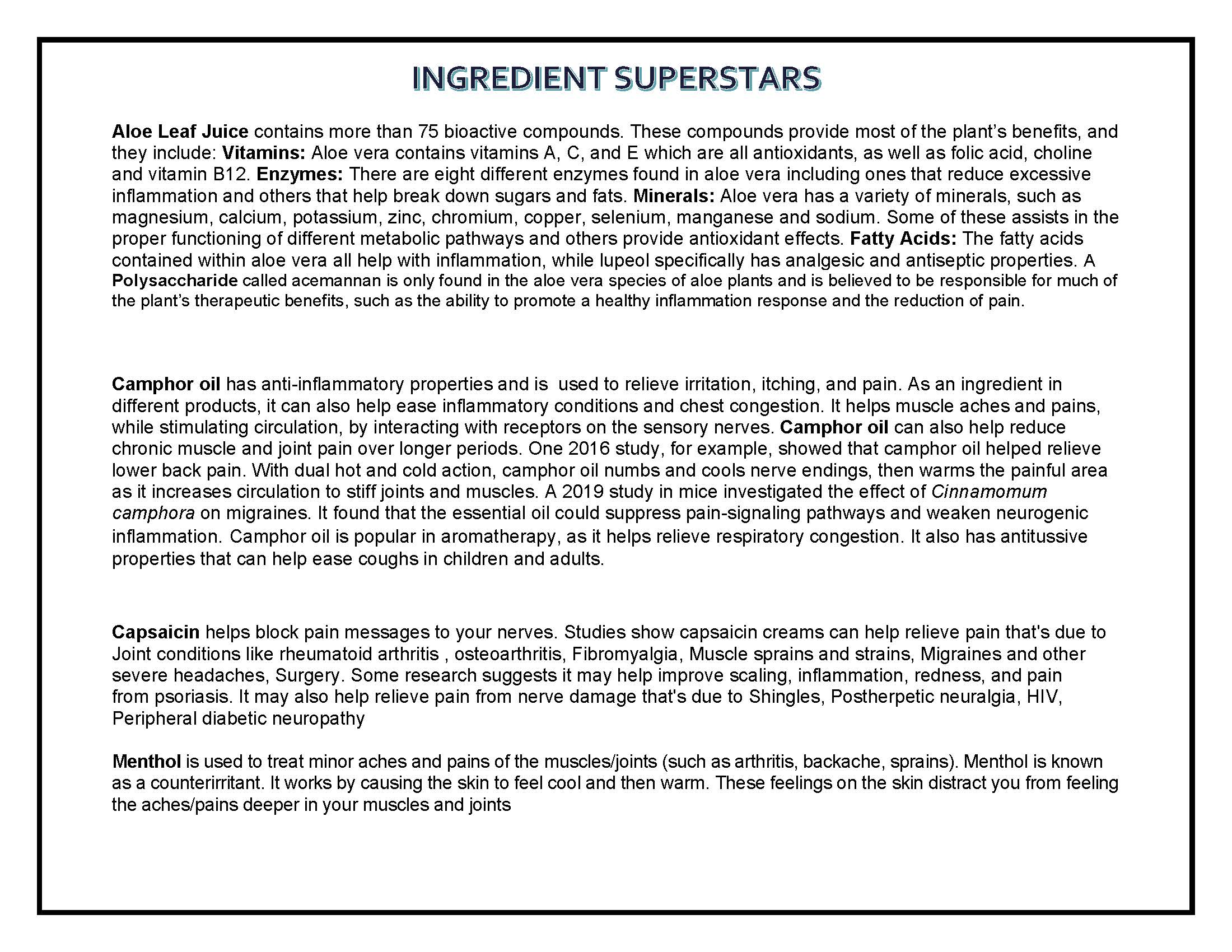 PESKY PAIN AWAY WITH EXTRA RELIEF